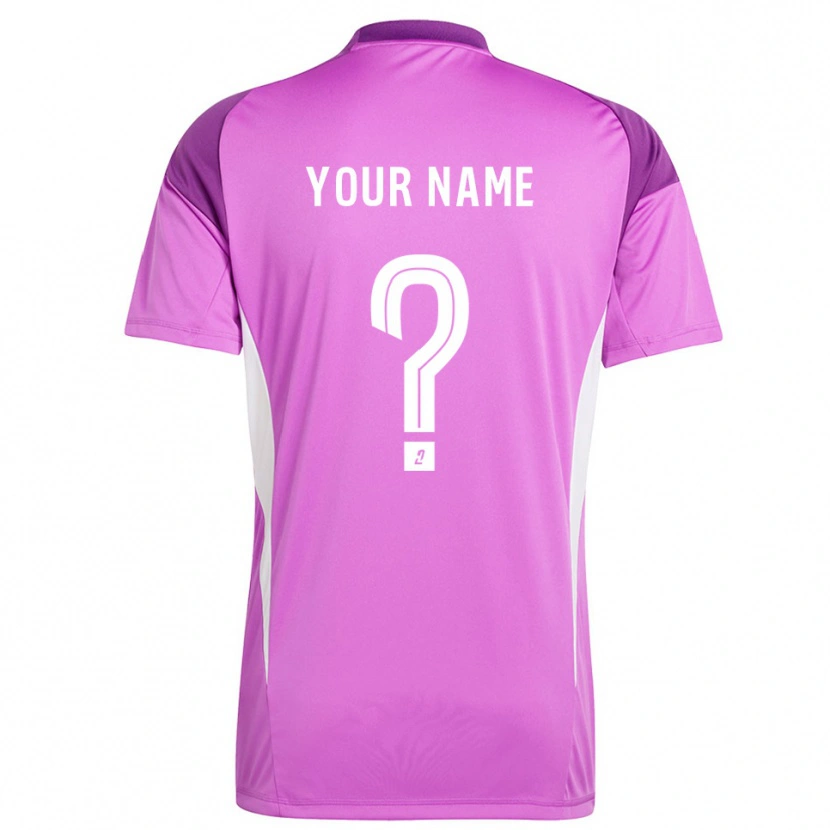 Danxen Heren Olympique Lyonnais Lavendel Keepersshirt 2025/26 T-Shirt België