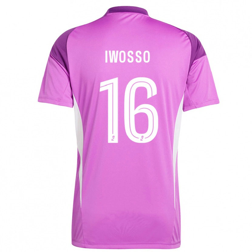 Danxen Heren Mathis Iwosso #16 Lavendel Keepersshirt 2025/26 T-Shirt België