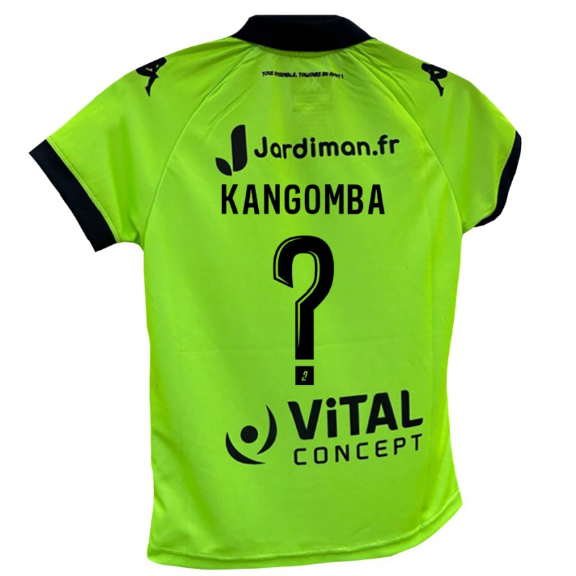 Danxen Heren Kayne Kangomba #0 Neon Groen Keepersshirt 2025/26 T-Shirt België