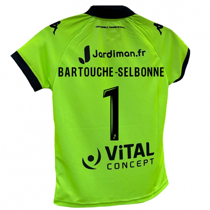 Danxen Heren Teddy Bartouche-Selbonne #1 Neon Groen Keepersshirt 2025/26 T-Shirt België