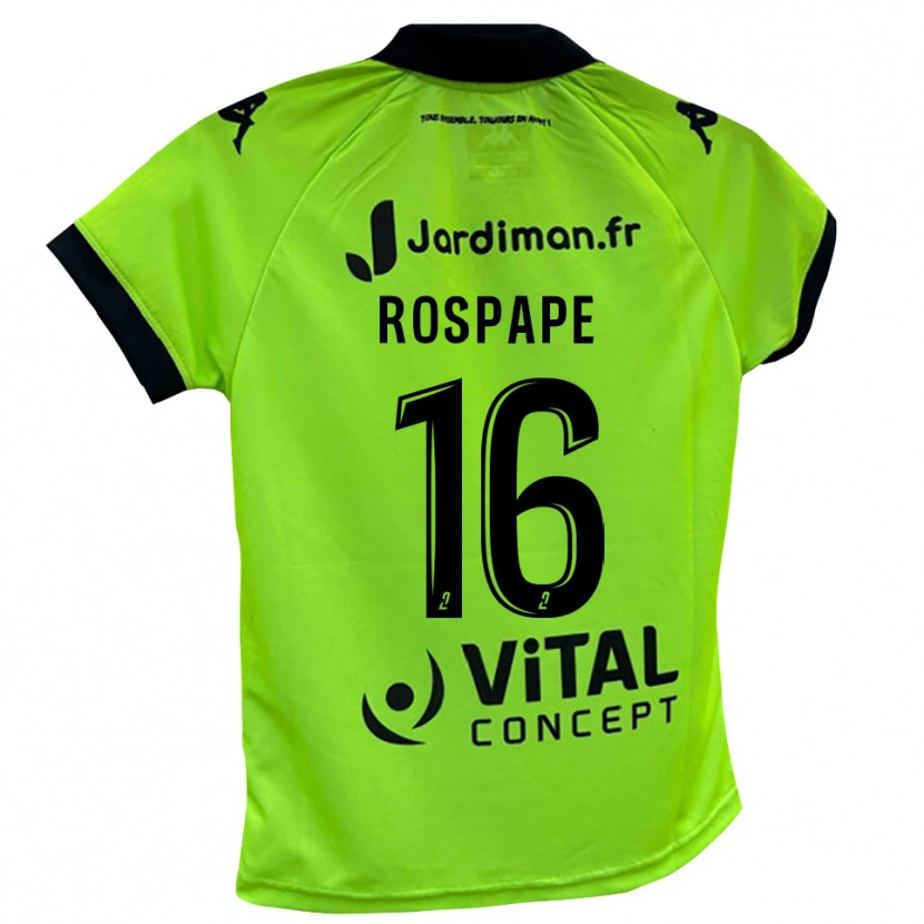 Danxen Heren Milo Rospape #16 Neon Groen Keepersshirt 2025/26 T-Shirt België