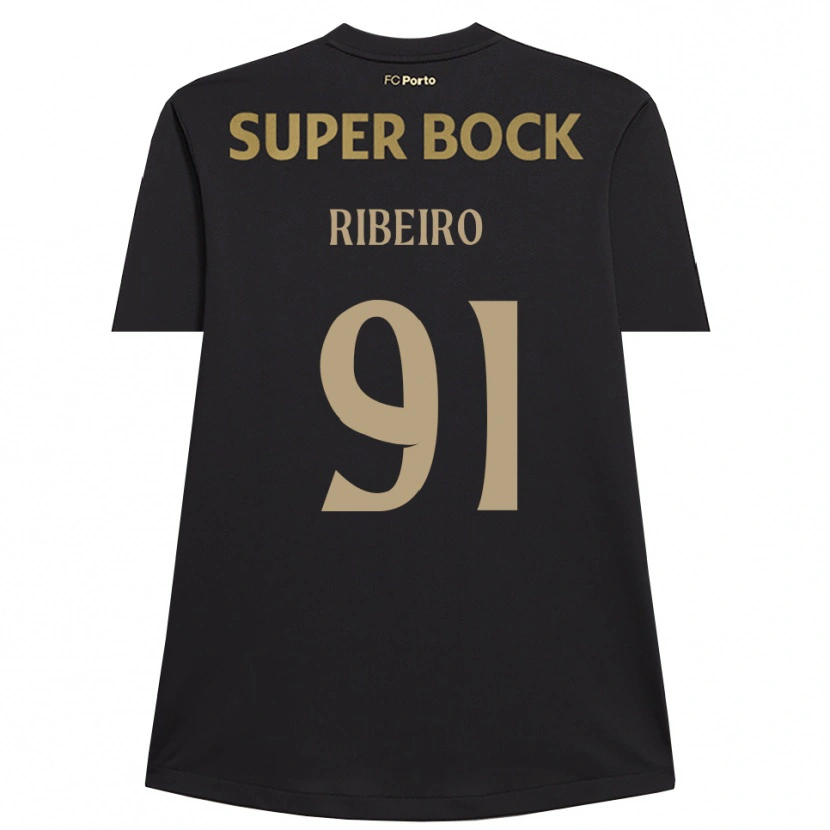 Danxen Heren Gonçalo Ribeiro #91 Zwart Bruin Keepersshirt 2025/26 T-Shirt België