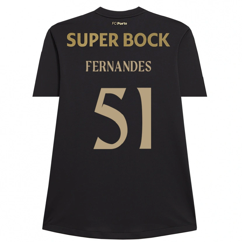 Danxen Heren Diogo Fernandes #51 Zwart Bruin Keepersshirt 2025/26 T-Shirt België