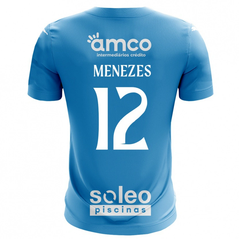 Danxen Heren Gabriel Menezes #12 Blauw Wit Keepersshirt 2025/26 T-Shirt België