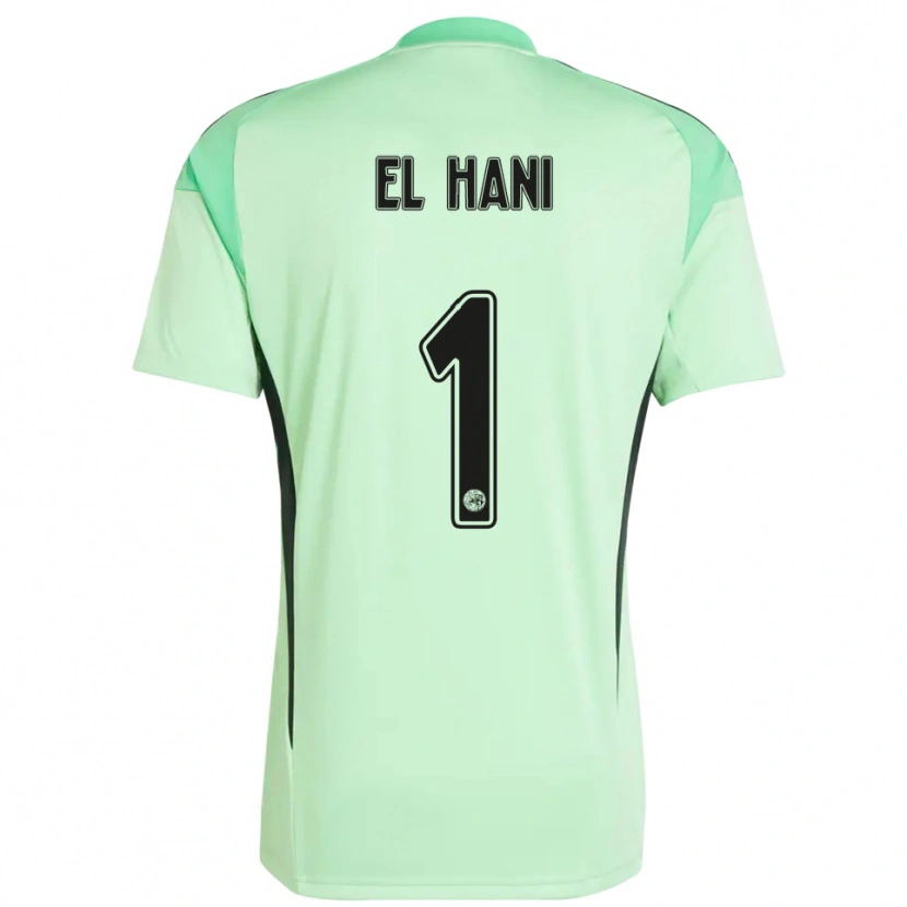 Danxen Heren Aymean el Hani #1 Lichtgroen Zwart Keepersshirt 2025/26 T-Shirt België