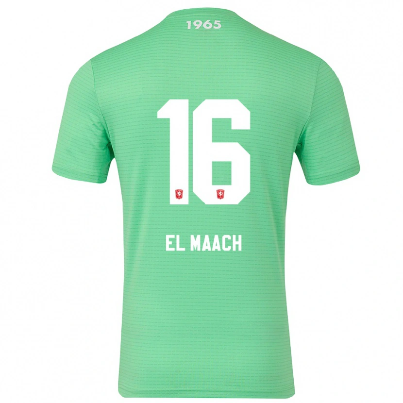 Danxen Heren Issam El Maach #16 Lichtgroen Wit Keepersshirt 2025/26 T-Shirt België