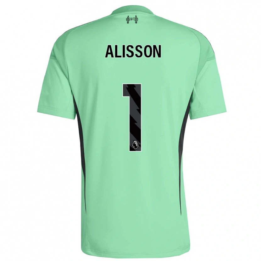 Danxen Heren Alisson #1 Aquamarijn Keepersshirt 2025/26 T-Shirt België