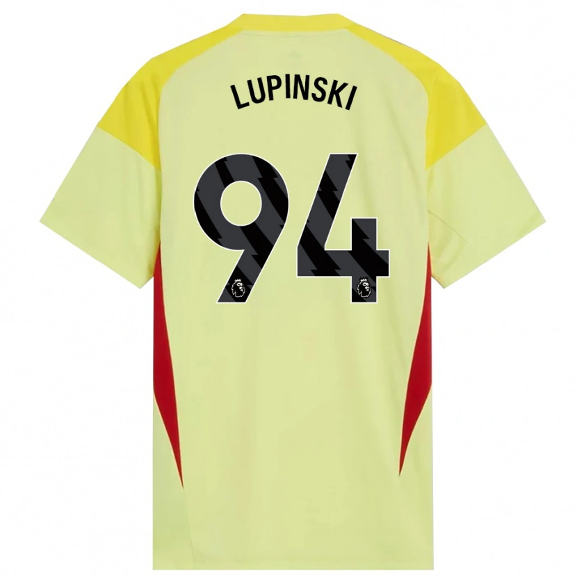 Danxen Heren Remi Lupinski #94 Geel Rood Zwart Keepersshirt 2025/26 T-Shirt België