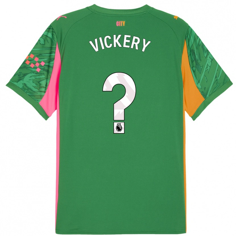 Danxen Heren Ben Vickery #0 Groen Oranje Keepersshirt 2025/26 T-Shirt België