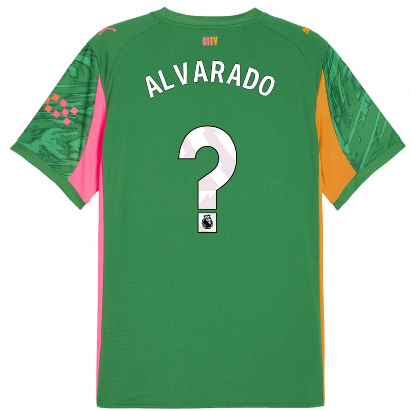 Danxen Heren Lucas Alvarado #0 Groen Oranje Keepersshirt 2025/26 T-Shirt België