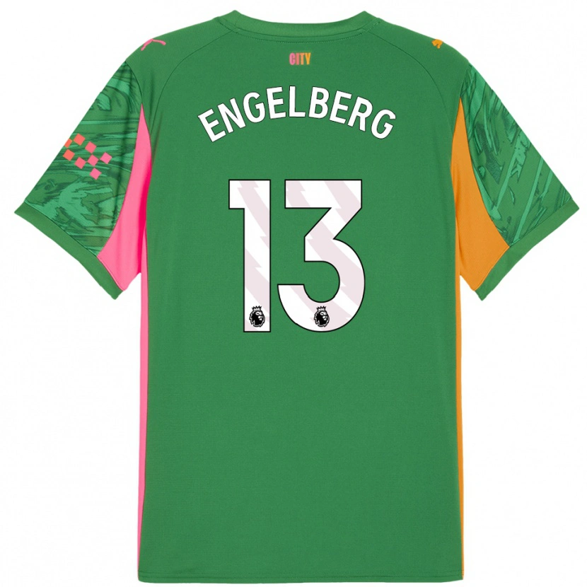 Danxen Heren Stavros Engelberg #13 Groen Oranje Keepersshirt 2025/26 T-Shirt België