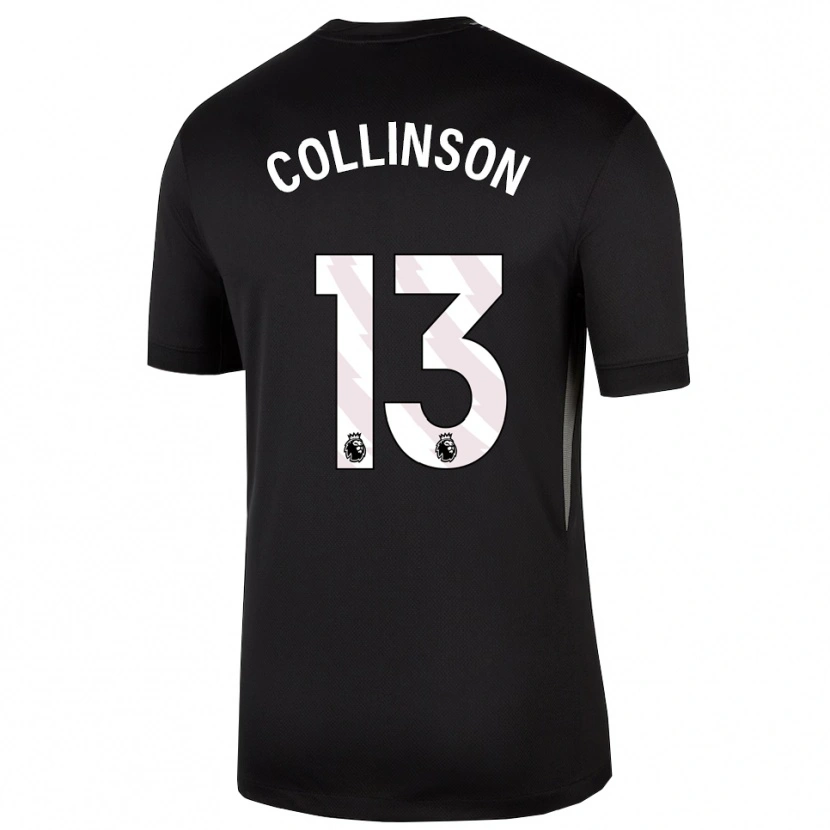 Danxen Heren Isaac Collinson #13 Zwart Wit Keepersshirt 2025/26 T-Shirt België