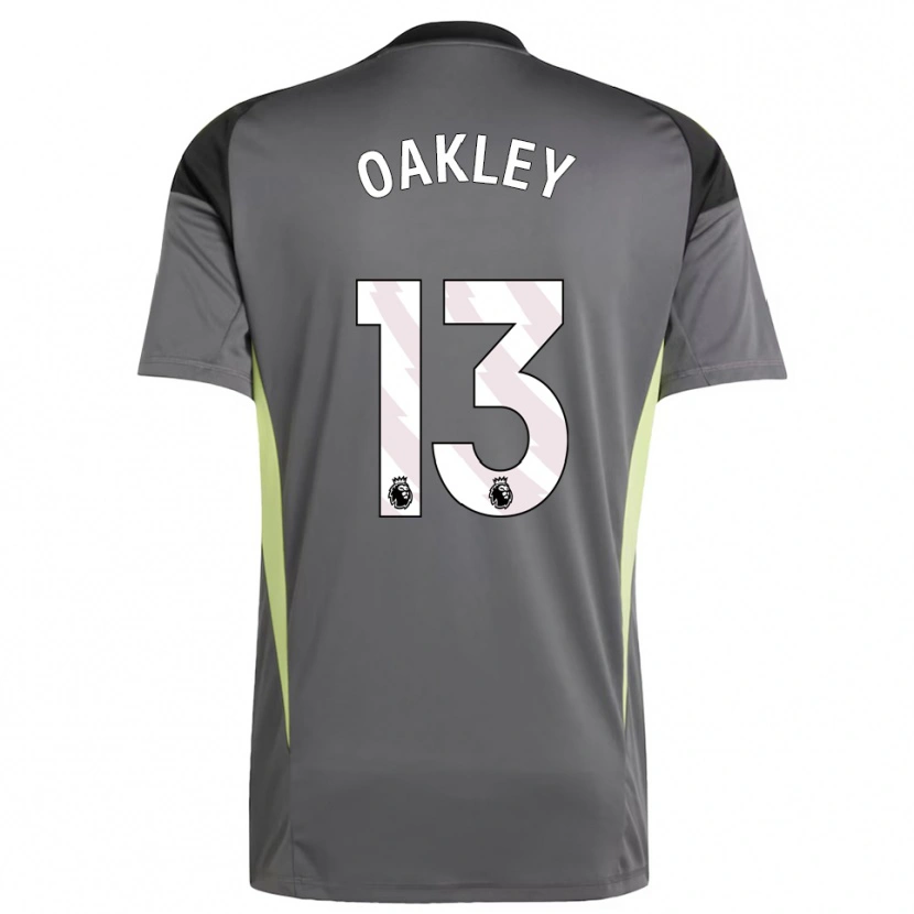 Danxen Heren Rhys Oakley #13 Donkergrijs Zwart Keepersshirt 2025/26 T-Shirt België