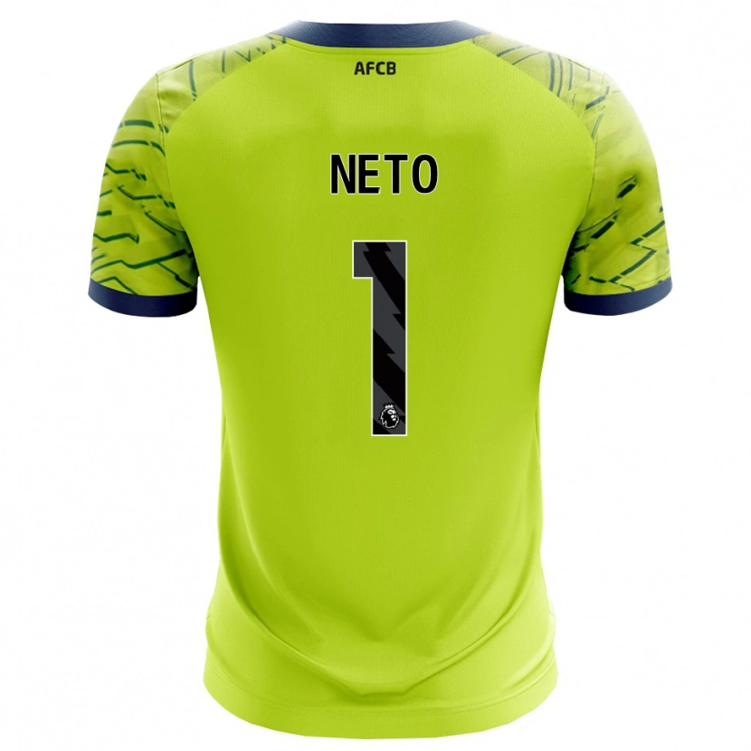 Danxen Heren Neto #1 Groen Geel Keepersshirt 2025/26 T-Shirt België