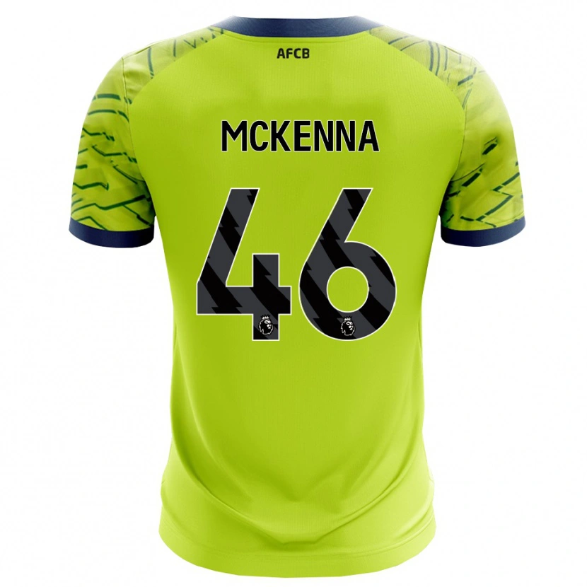 Danxen Heren Callan McKenna #46 Groen Geel Keepersshirt 2025/26 T-Shirt België