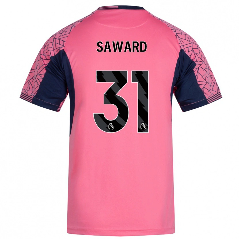 Danxen Heren Sammie Saward #31 Roze Zwart Keepersshirt 2025/26 T-Shirt België