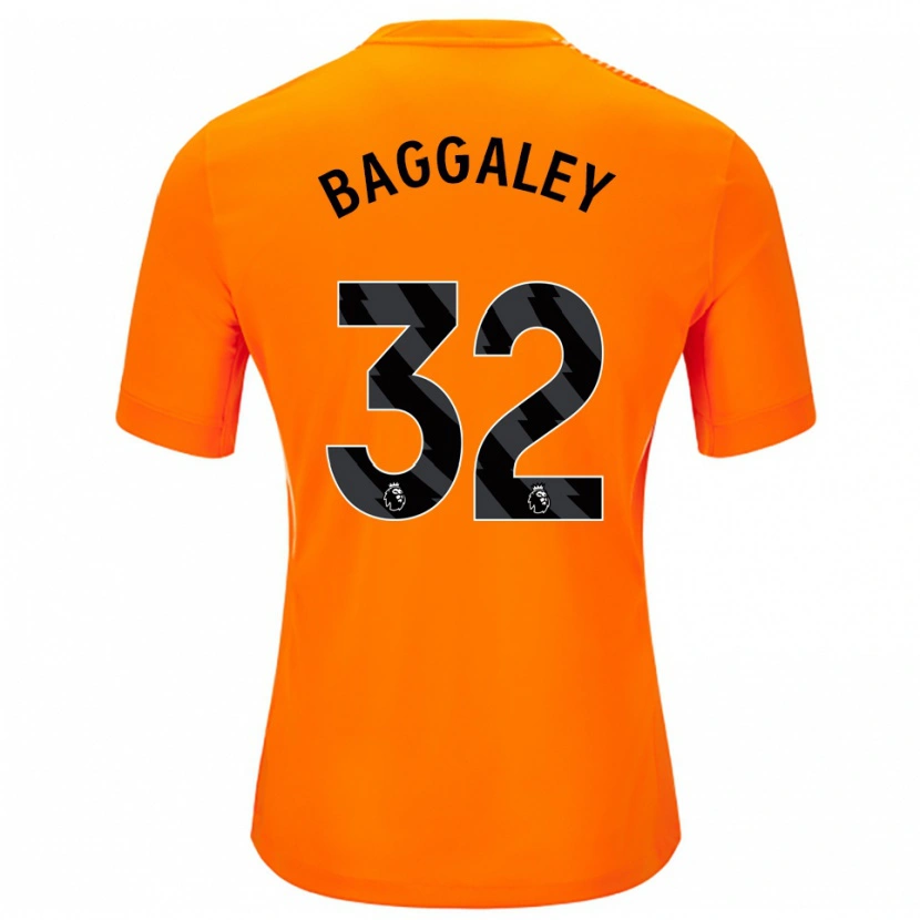 Danxen Heren Sophie Baggaley #32 Oranje Zwart Keepersshirt 2025/26 T-Shirt België