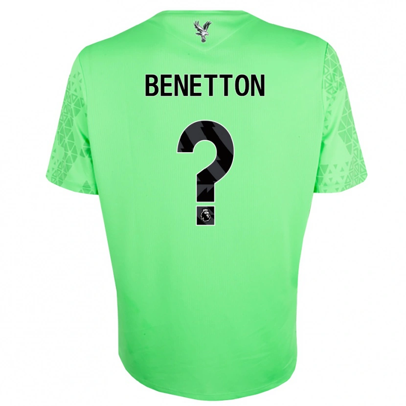 Danxen Heren Lucca Benetton #0 Groen Zwart Keepersshirt 2025/26 T-Shirt België