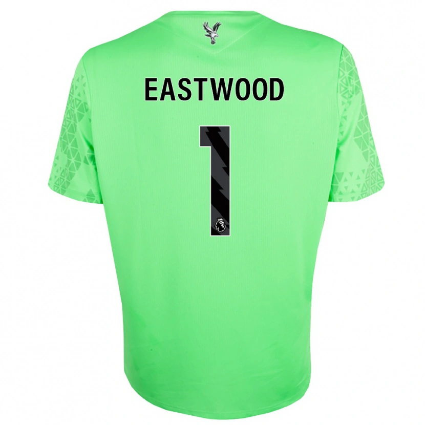 Danxen Heren Billy Eastwood #1 Groen Zwart Keepersshirt 2025/26 T-Shirt België