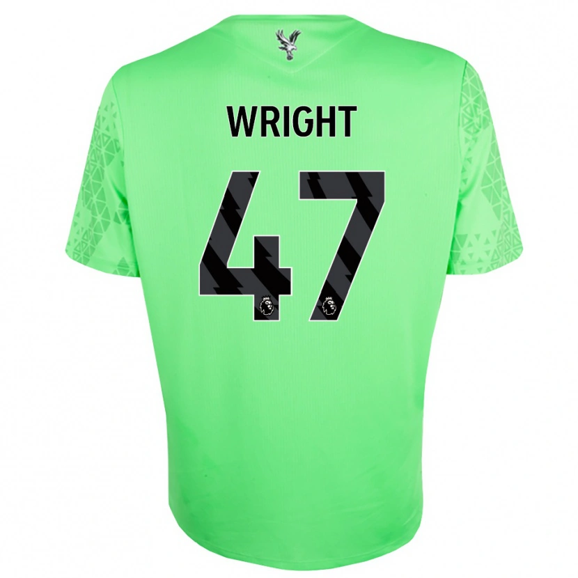 Danxen Heren Annis-Clara Wright #47 Groen Zwart Keepersshirt 2025/26 T-Shirt België