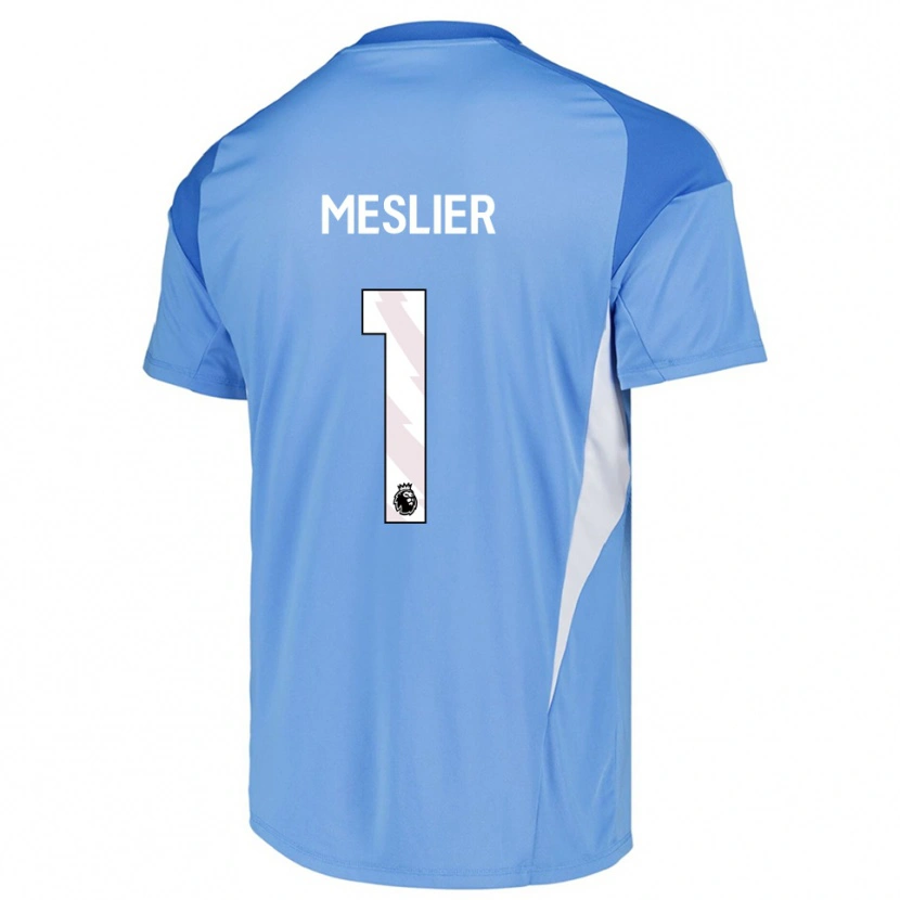 Danxen Heren Illan Meslier #1 Hemelsblauw Wit Keepersshirt 2025/26 T-Shirt België