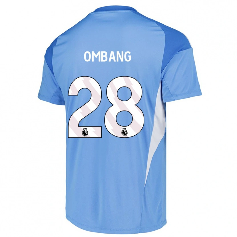 Danxen Heren Darryl Ombang #28 Hemelsblauw Wit Keepersshirt 2025/26 T-Shirt België