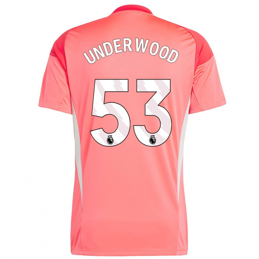 Danxen Heren Marco Underwood #53 Rood Wit Keepersshirt 2025/26 T-Shirt België