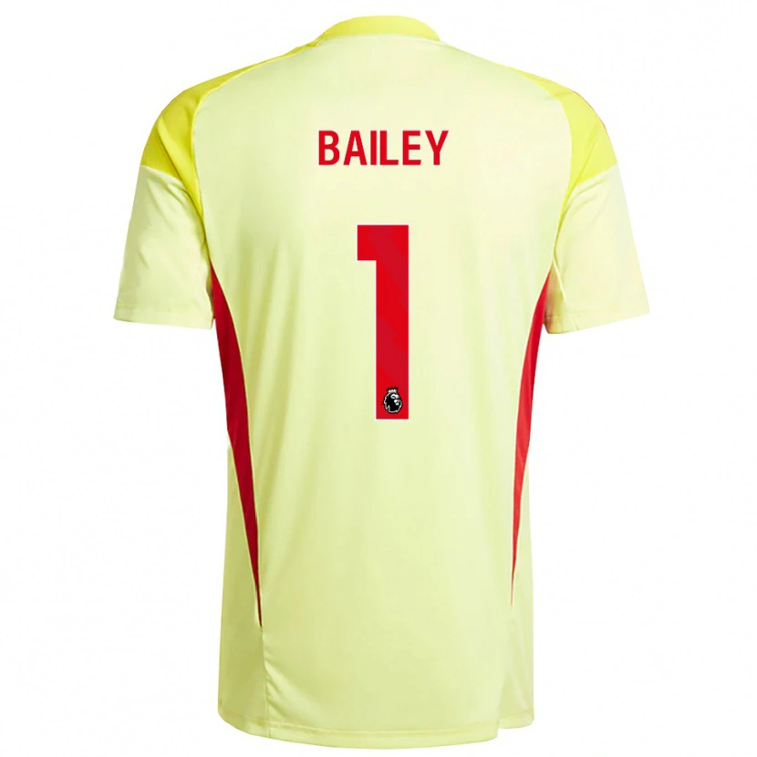 Danxen Heren Joe Bailey #1 Lichtgeel Oranje Keepersshirt 2025/26 T-Shirt België