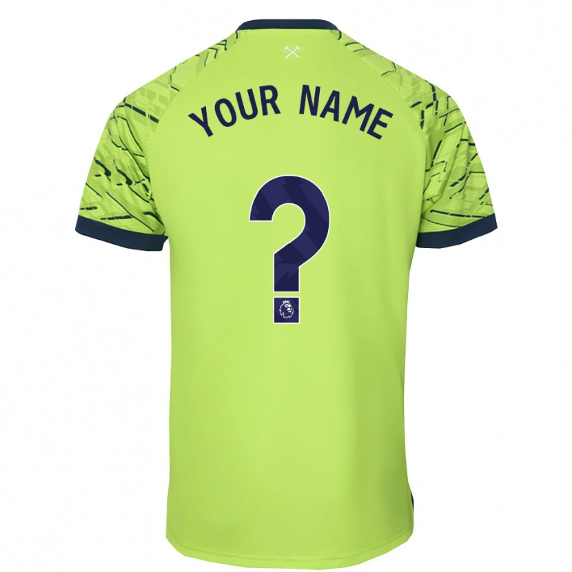 Danxen Heren West Ham United Fluorescerend Groen Keepersshirt 2025/26 T-Shirt België