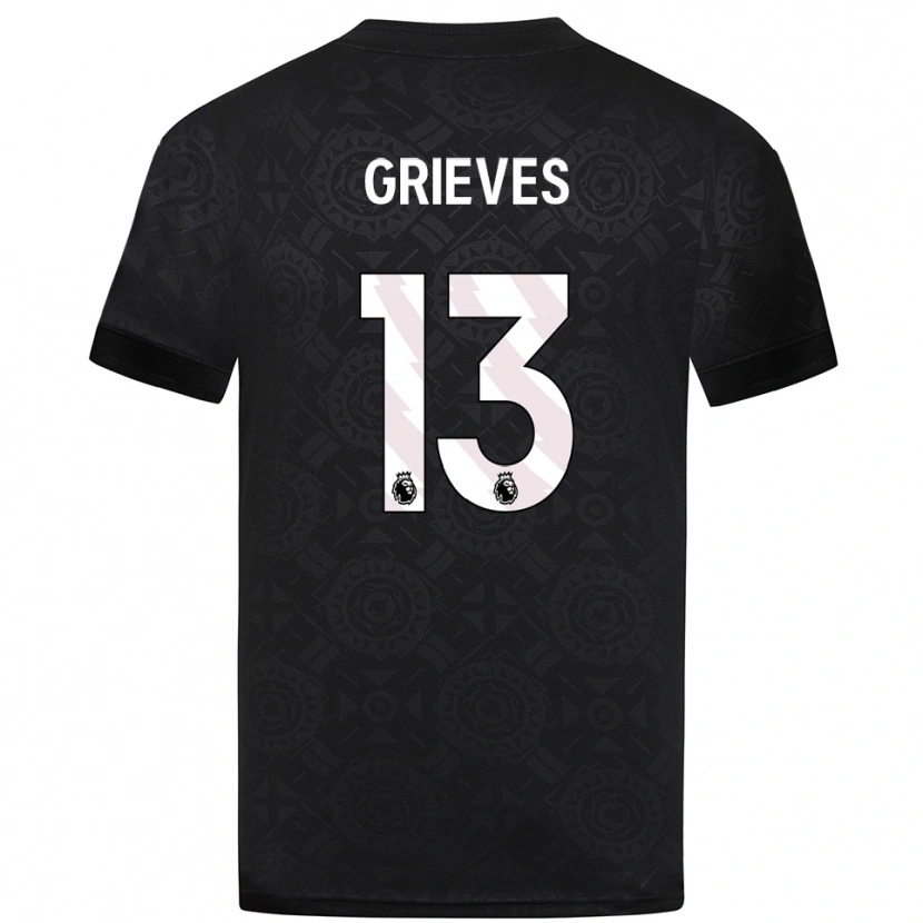 Danxen Heren Xander Grieves #13 Zwart Wit Keepersshirt 2025/26 T-Shirt België