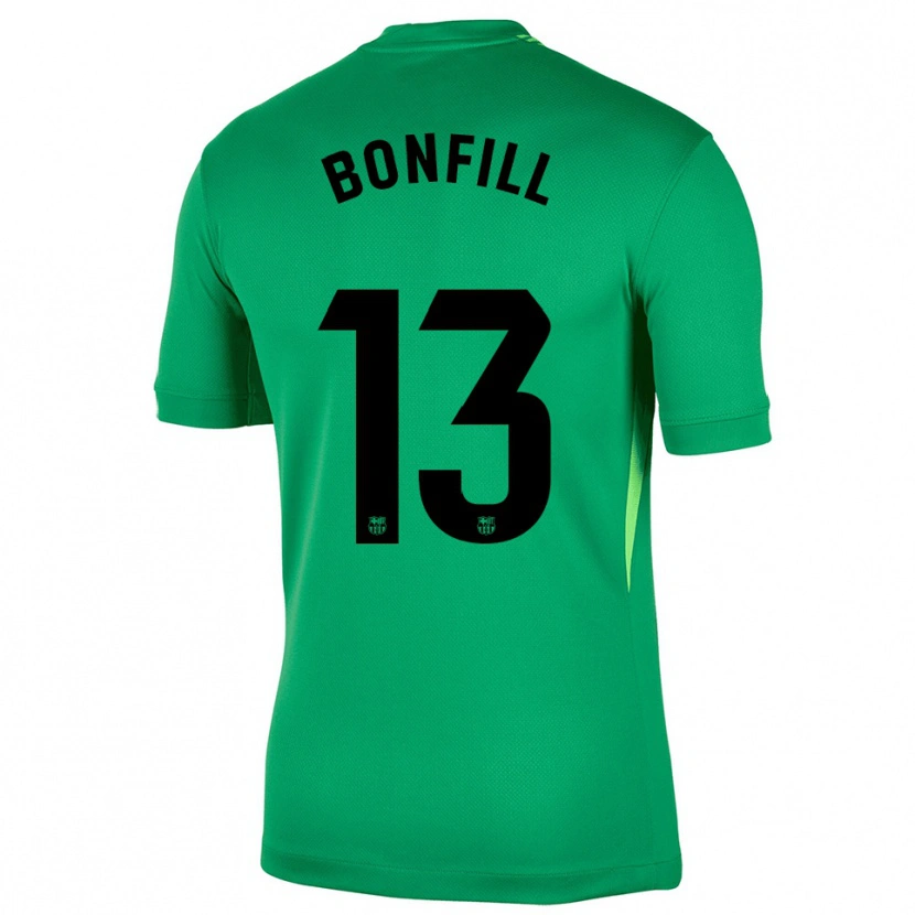 Danxen Heren Max Bonfill #13 Groen Zwart Keepersshirt 2025/26 T-Shirt België