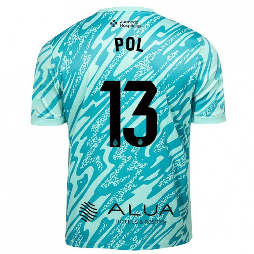 Danxen Heren Joan Pol #13 Cyaan Zwart Keepersshirt 2025/26 T-Shirt België