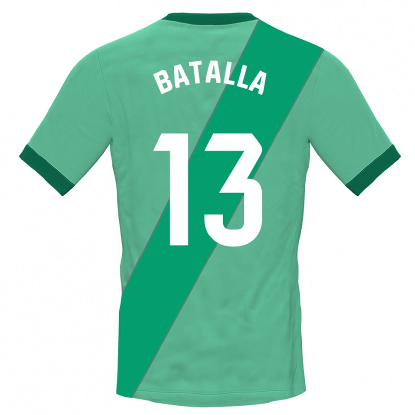 Danxen Heren Augusto Batalla #13 Groen Zwart Keepersshirt 2025/26 T-Shirt België
