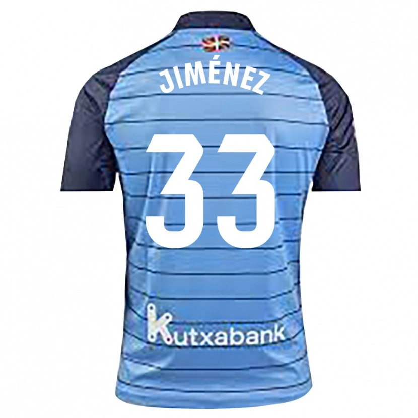 Danxen Heren Javier Jiménez #33 Marineblauw Keepersshirt 2025/26 T-Shirt België