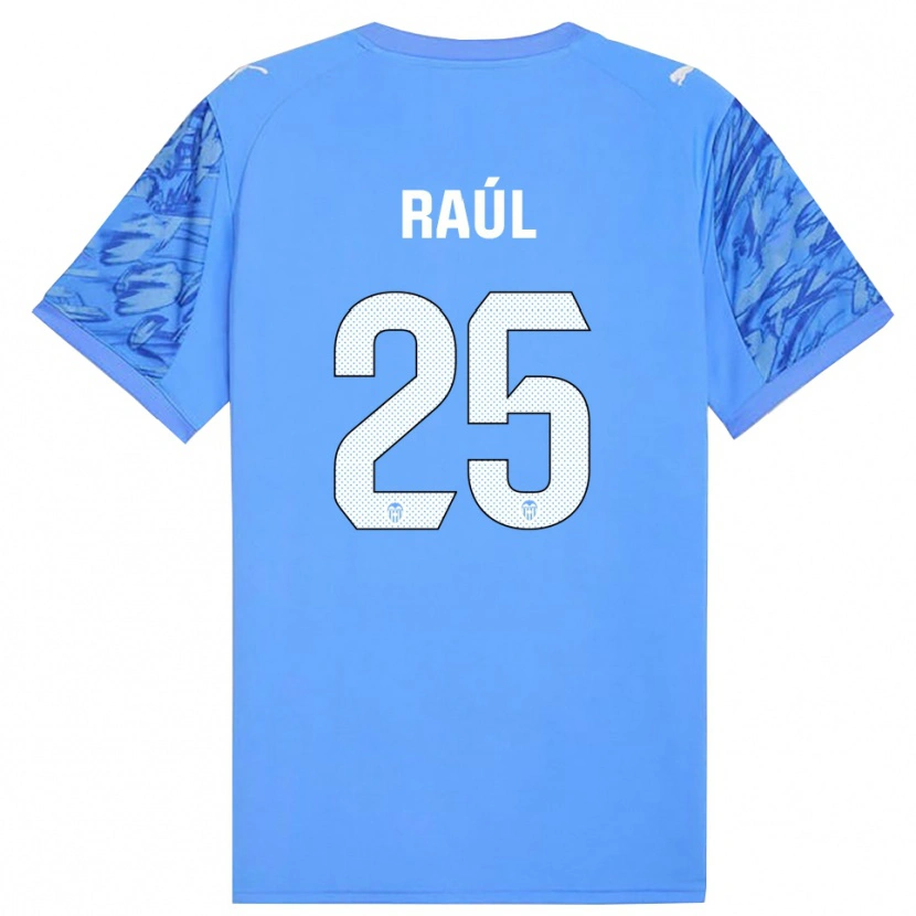 Danxen Heren Raúl Jiménez #25 Blauw Wit Keepersshirt 2025/26 T-Shirt België