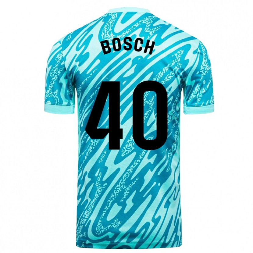 Danxen Heren Owen Bosch #40 Hemelsblauw Wit Keepersshirt 2025/26 T-Shirt België