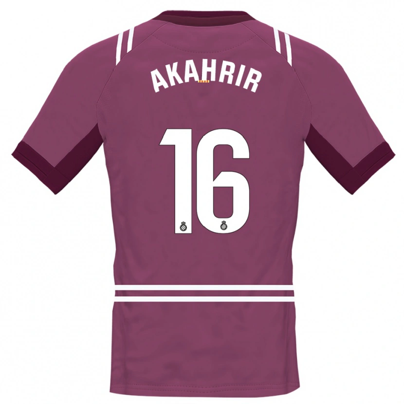 Danxen Heren Mohamed Akahrir #16 Bordeaux Wit Keepersshirt 2025/26 T-Shirt België