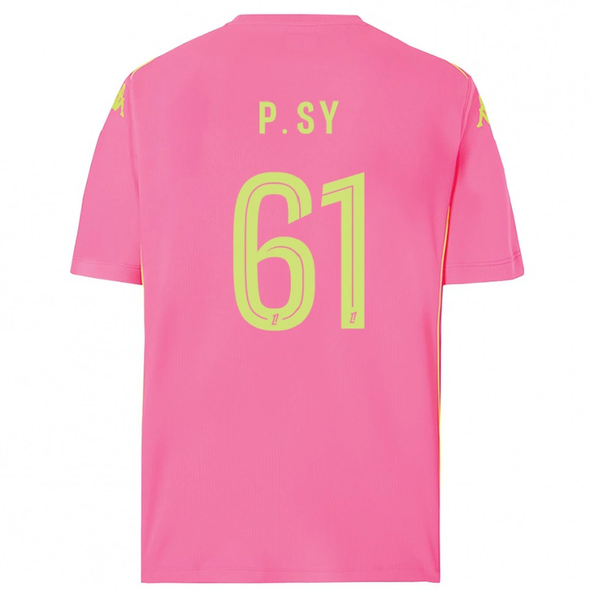 Danxen Heren Pape Sy #61 Hot Pink Keepersshirt 2025/26 T-Shirt België