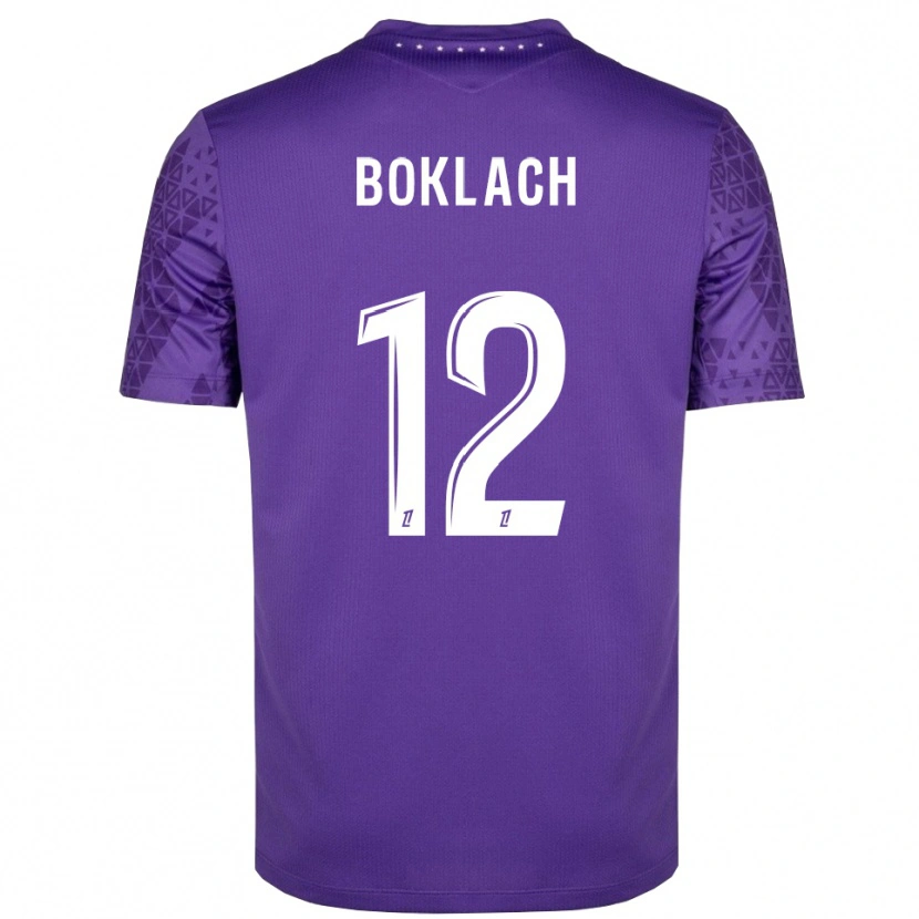 Danxen Heren Kateryna Boklach #12 Paars Wit Keepersshirt 2025/26 T-Shirt België