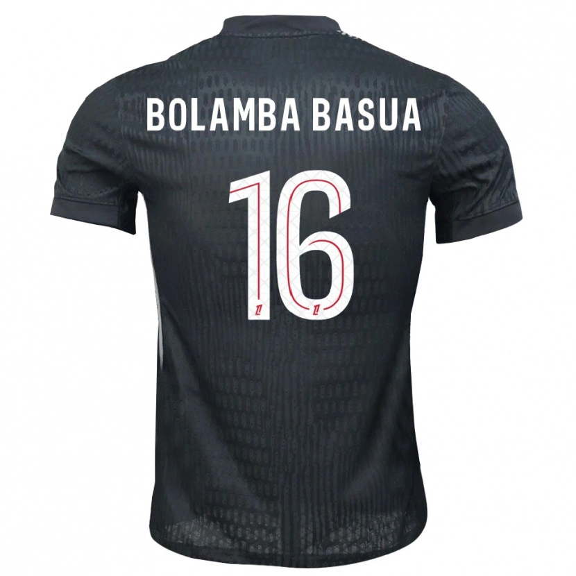 Danxen Heren Kévin Bolamba Basua #16 Donkergrijs Zwart Keepersshirt 2025/26 T-Shirt België