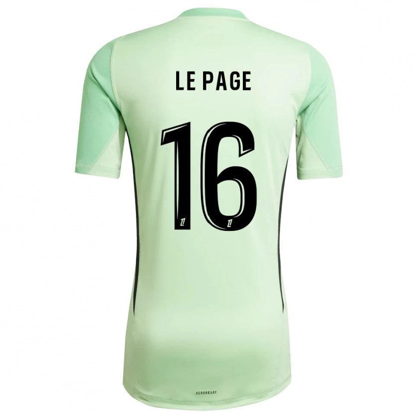 Danxen Heren Manon Le Page #16 Lichtgroen Zwart Keepersshirt 2025/26 T-Shirt België