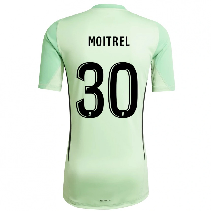 Danxen Heren Pauline Moitrel #30 Lichtgroen Zwart Keepersshirt 2025/26 T-Shirt België