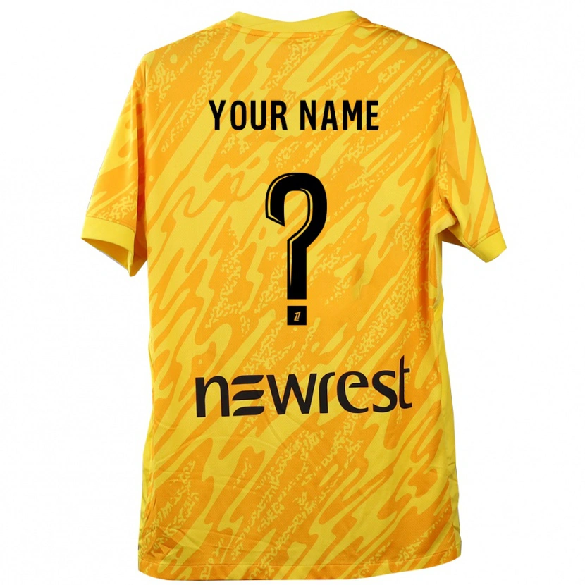 Danxen Heren Toulouse Geel Zwart Keepersshirt 2025/26 T-Shirt België