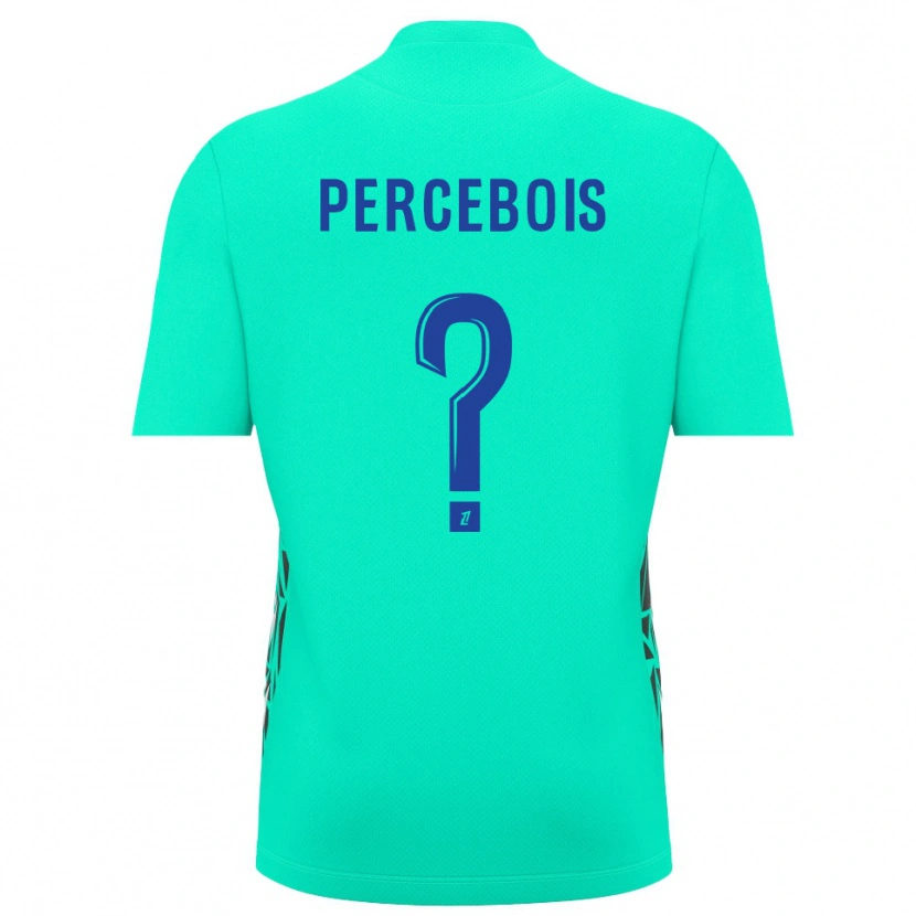 Danxen Heren Marie Percebois #0 Aquamarijn Blauw Keepersshirt 2025/26 T-Shirt België