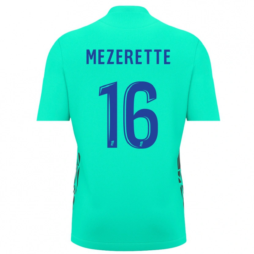 Danxen Heren Louis Mezerette #16 Aquamarijn Blauw Keepersshirt 2025/26 T-Shirt België