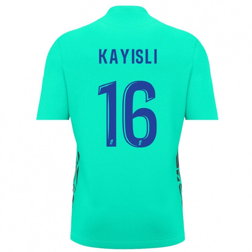 Danxen Heren Mehmet Kayisli #16 Aquamarijn Blauw Keepersshirt 2025/26 T-Shirt België