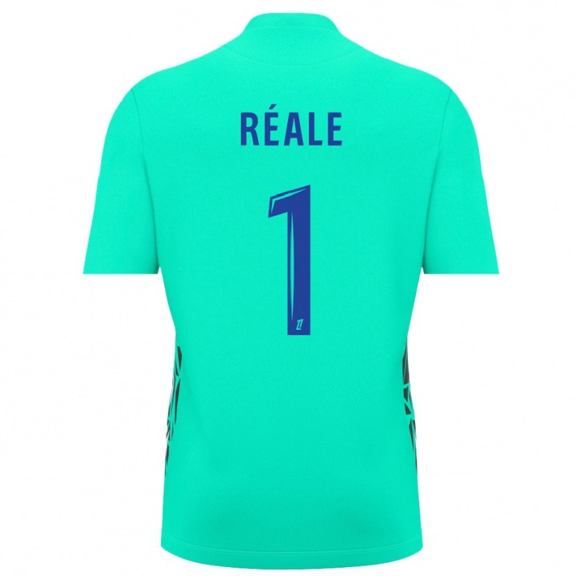 Danxen Heren Pierre Réale #1 Aquamarijn Blauw Keepersshirt 2025/26 T-Shirt België