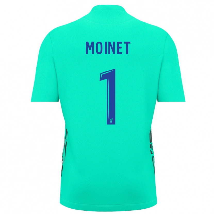 Danxen Heren Victor Moinet #1 Aquamarijn Blauw Keepersshirt 2025/26 T-Shirt België