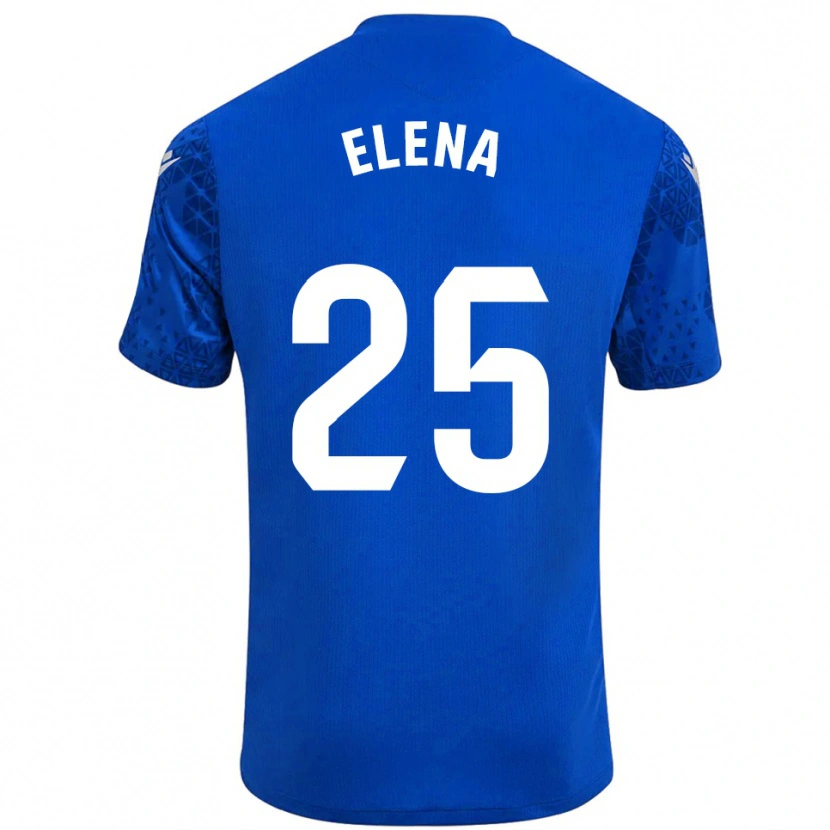 Danxen Heren Elena Gómez Labrador #25 Blauw Wit Keepersshirt 2025/26 T-Shirt België