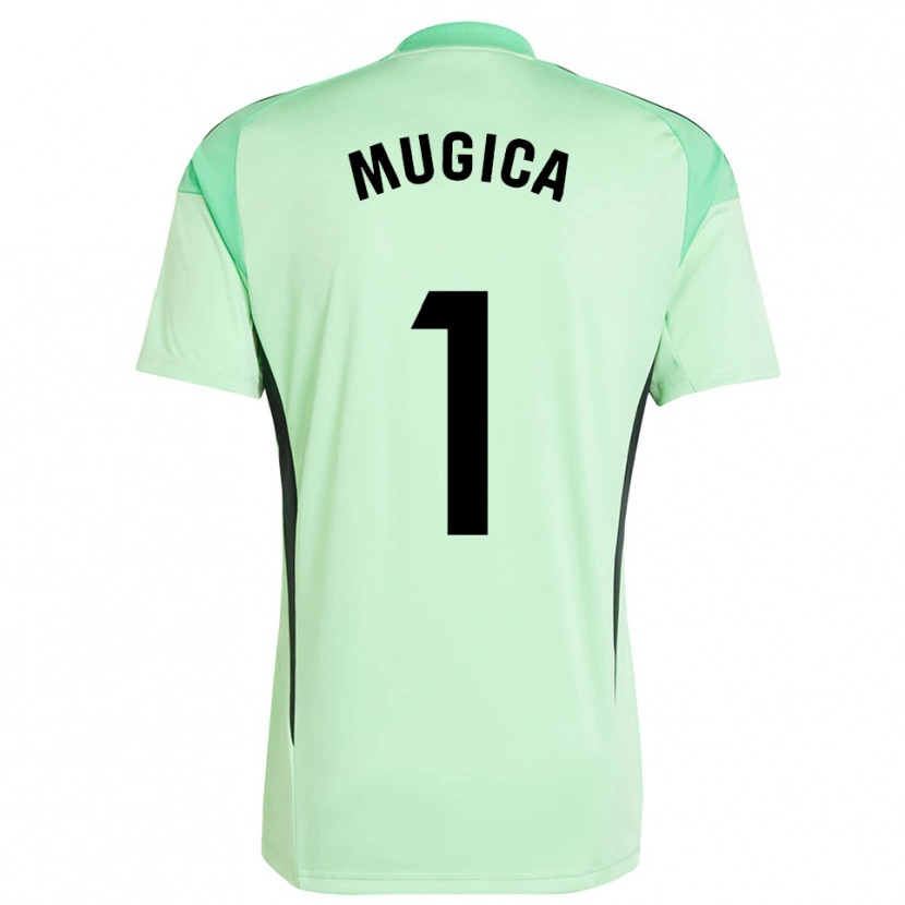 Danxen Heren Juan Múgica #1 Licht Oranje Zwart Keepersshirt 2025/26 T-Shirt België